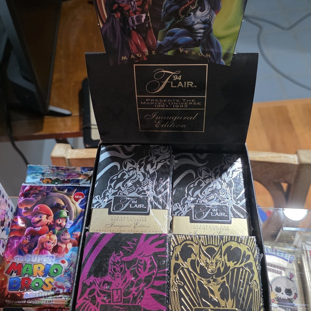 1994 Marvel FLAIR by Fleer 1st Edition Sealed Packs.